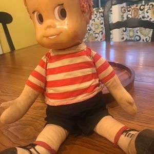 Matty Mattel, a boy doll  from 1961 in GUC. NSNP.